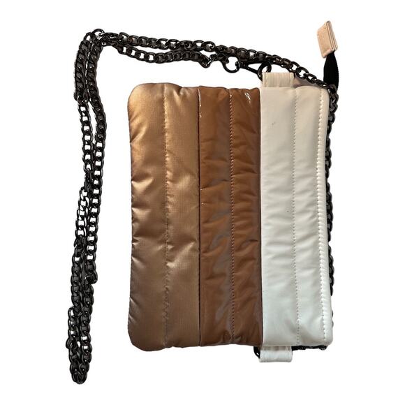 Think Royln Colorblock Gold Tote & Crossbody Bundle - Picture 8 of 10